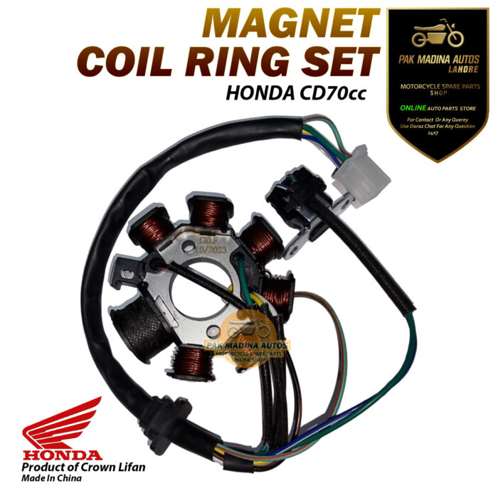 Magnet Coil Ring for 70cc Motorcycles - Image 2